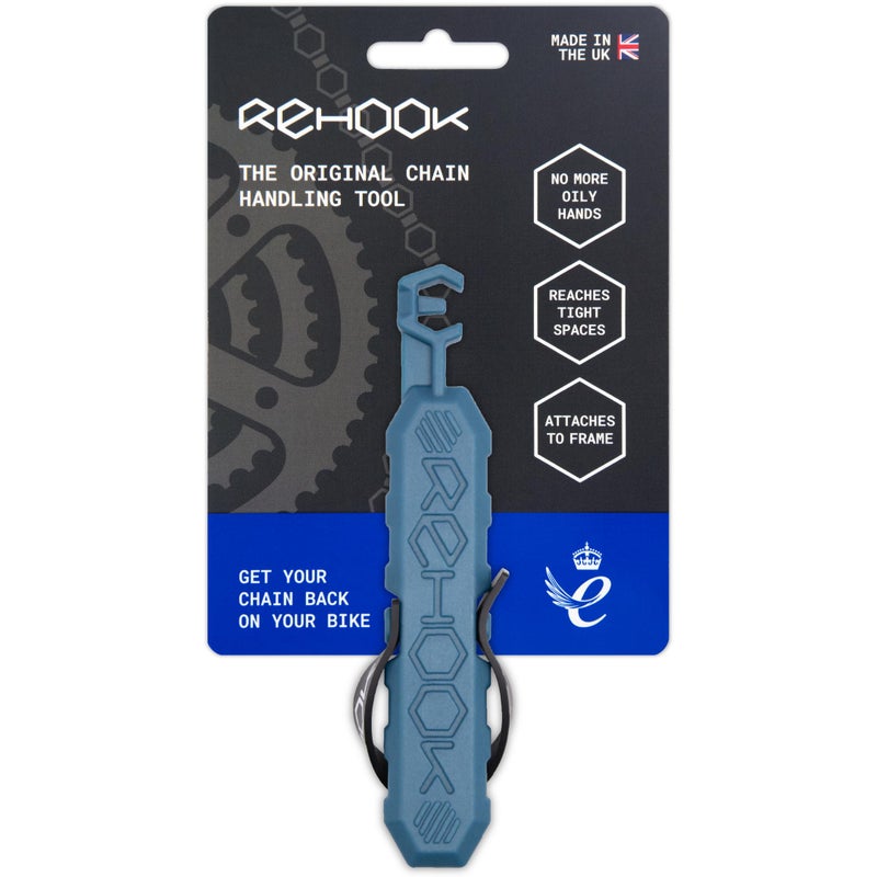 Rehook Colour - Get Your Chain Back on Your Bike in 3 Seconds. Without The Mess - Perfect Xmas Stocking Filler Blue - Image 1